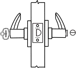 C355 Cylindrical Lock - Image 1